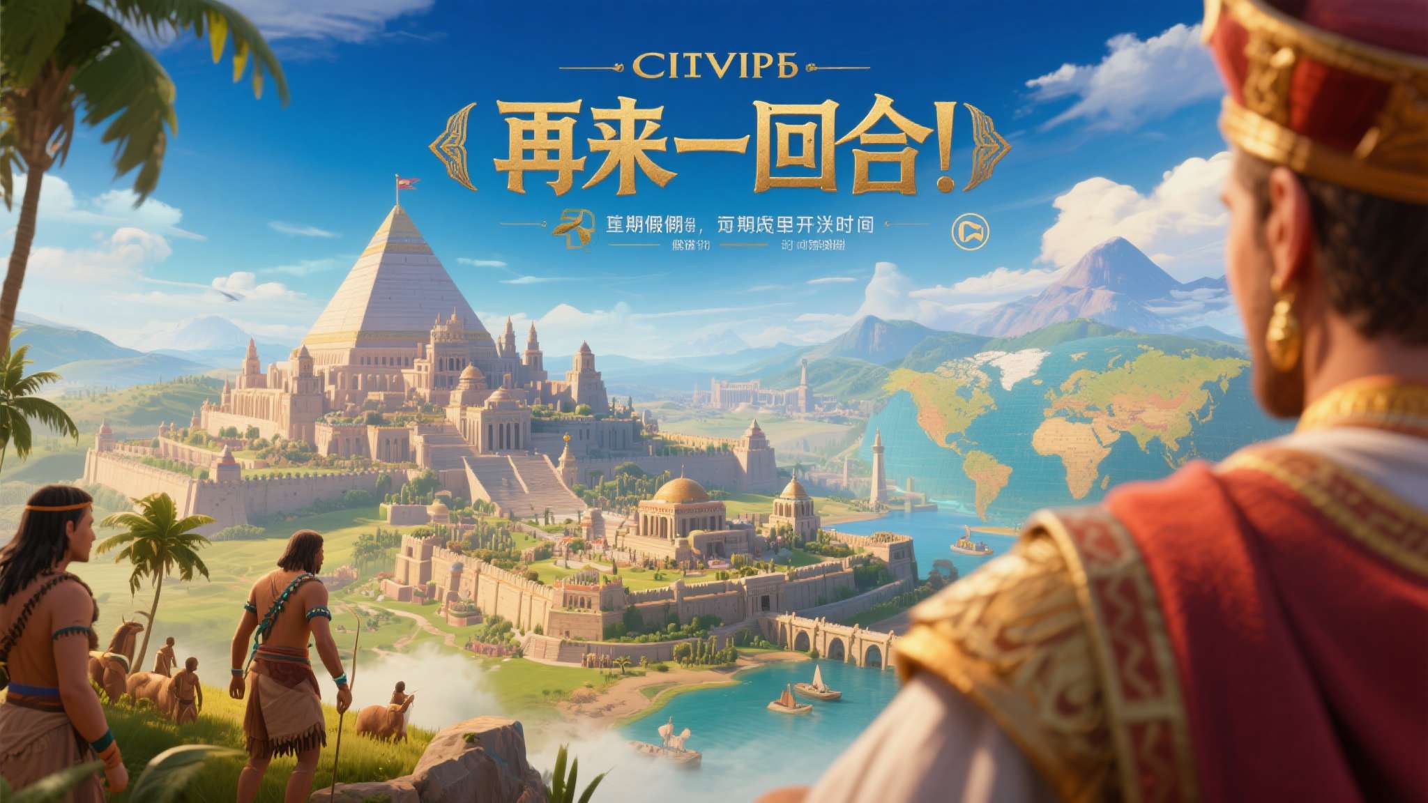 《文明6》堪称慢节奏策略游戏的天花板。玩家从原始部落起步，一步步建立城邦、发展科